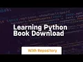 learning python book download