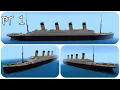 Download Lagu how to build a ship in minecraft (Titanic) part 1/3 Minecraft ship tutorial