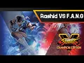 SFV CHAMPION EDITION - Rashid VS F.A.N.G.  Theme