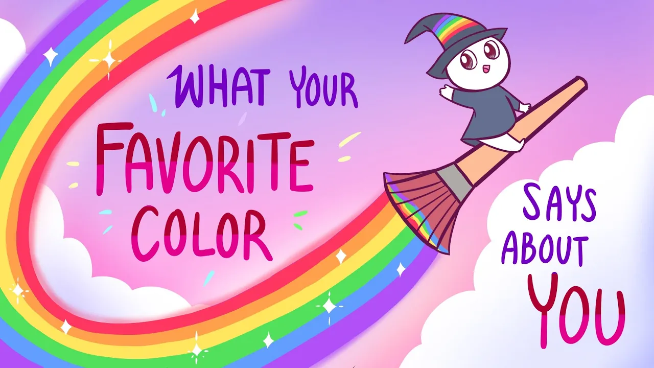Outline Video What Your Favorite Color Says About You 🌈🎨🖌️