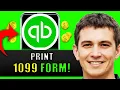 HOW TO PRINT 1099 QUICKBOOKS ONLINE 2025 FULL GUIDE