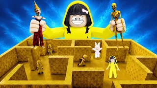 Yuta, Mio Dan Baby Celine Membuat Backroom Sekadung Kading || ROBLOX