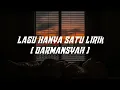 Download Lagu dengarlah Tuhanku benarkah dia jadi milikku LIRIK (HANYA SATU ) cover by Agus Riansyah 74