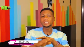 obaflow live in naijaloaded tv interview him latest new song ahun ni mi 
