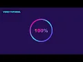 Animated Gradient Shiny Loader with HTML CSS Javascript