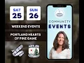 Weekend Community Events July 25 2026 - July 26 2026