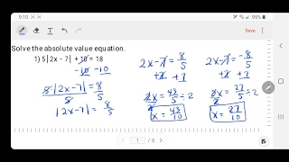 College Algebra - Midterm Exam Review