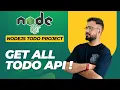 NodeJS Todo App Project Get All Todos API Pagination Sorting Search Feature