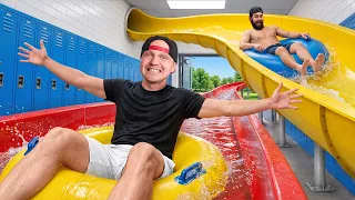 I Turned My School Into a WATERPARK!