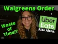 Uber Eats Ride Along Walgreens Order Part 3