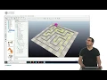 Demonstration of a Maze Solver Algorithm with a Wall Following Approach CoppeliaSim V-REP