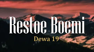 restoe boemi dewa 19 lirik 