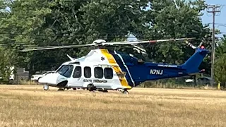 MEDEVAC LANDING Berkeley Township FD EMS And Police Respond To Shop-Rite For Pedestrian Struck LZ