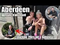 ABERDEEN - Union Street 70yrs Old Homeless On The Streets