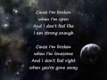 Download Lagu Seether - Broken (Acoustic) Lyrics