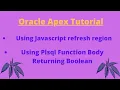 Dynamic Action - Interactive grid region refresh using JavaScript
