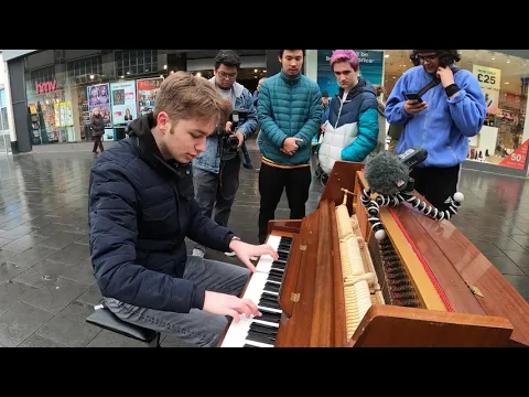 Download MP3 I played BLOODY STREAM (JoJo) on piano in public