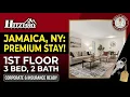 Premium Mid-Term Rental in Jamaica Springfield Gardens NY 3 Bed 2 Bath 1st Floor Walkthrough