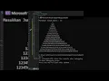 22 VB Console Number Pattern Triangle