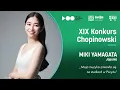 Download Lagu Miki Yamagata - wywiad po I etapie | Konkurs Chopinowski 2025