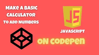 Make A Basic Calculator That Can Java Script CodePen