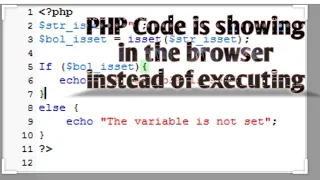 PHP code is not being executed instead of processing it problem solved in
