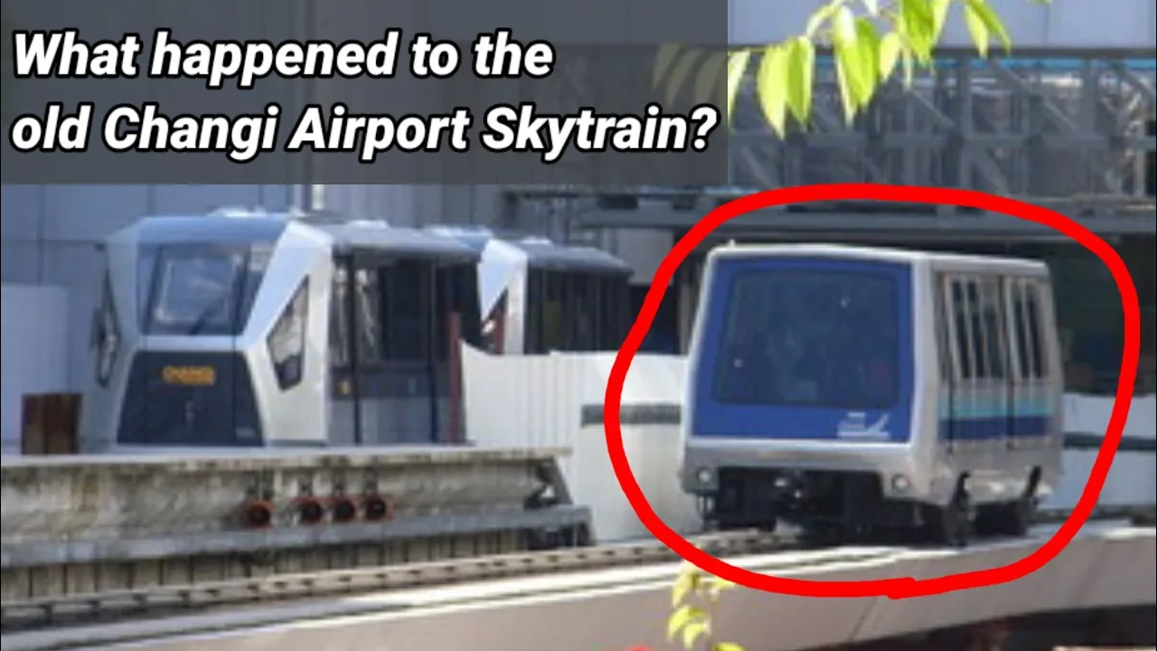 What happened to the old Changi Airport Skytrain?
