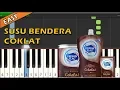 Susu Bendera Coklat (Piano Tutorial ~ Easy \u0026 Simple)