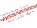 Simple Lattice Pattern How to Make Friendship Bracelets