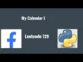 Leetcode 729 My Calendar I