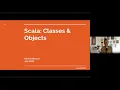 Scala Classes Objects