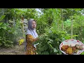 Membuat botok sembukan,sambel pokak teri, bakwan jagung, nikmat luar biasa, masakan desa 
