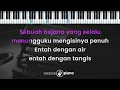 Tapi Diterima - Nadin Amizah (KARAOKE PIANO - ORIGINAL KEY)