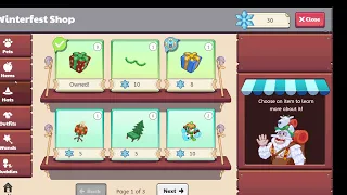 Guide to winterfest in prodigy