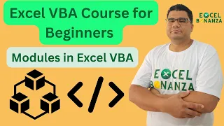 Understand the excel vba module Excel VBA Course for Beginners 10