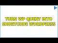 Turn WP Query into ShortCode Wordpress