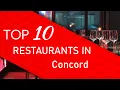 Top 10 best Restaurants in Concord North Carolina