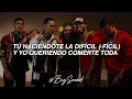 A Solas Remix - Lunay x Lyanno x Anuel AA x Brytiago x Alex Rose (Letra)