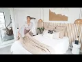 DIY Bedroom Makeover with Furniture Flips Beachy Boho Decor