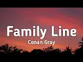 Download Lagu Conan Gray - Family Line (Lyrics) \