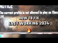 How to Fix The Current Profile is Not Allowed to Play on Xbox Live Working 2026 Quick Guide