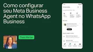 Como configurar o Meta Business Agent no WhatsApp | Automatize o atendimento ao cliente