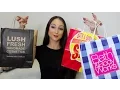 LUSH BATH BODY WORKS SEMI ANNUAL SALE AMAZON MORE HAUL
