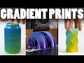 Color Shifting 3D Printed Gradients