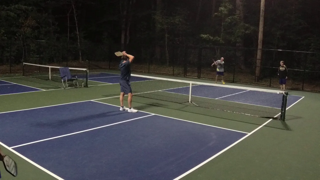 4.5 Pickleball - Matt MacDonald, Joe Spinalle vs Mike Wilkins, Paul Lambers
