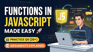 Functions in JavaScript Made Easy Practice QS Arguments