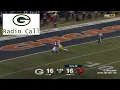 Packers Radio Broadcast of the Packers-Bears Ending 2025 NFL