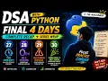 DSA with Python Final 4 Days Time Complexity Big O Common Mistakes Series Wrap