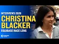 Christina Blacker at the NHC Talking about Equibase Race Lens