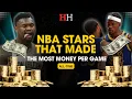 NBA Stars That Made The Most Money Per Game Of All-Time